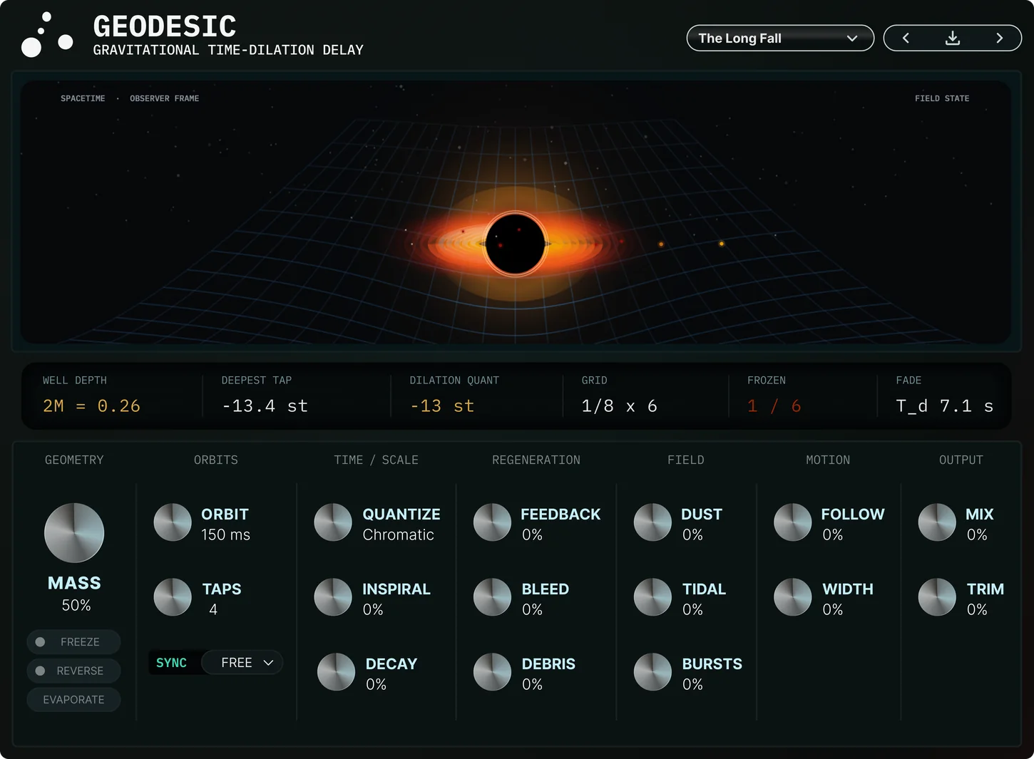Geodesic interface render