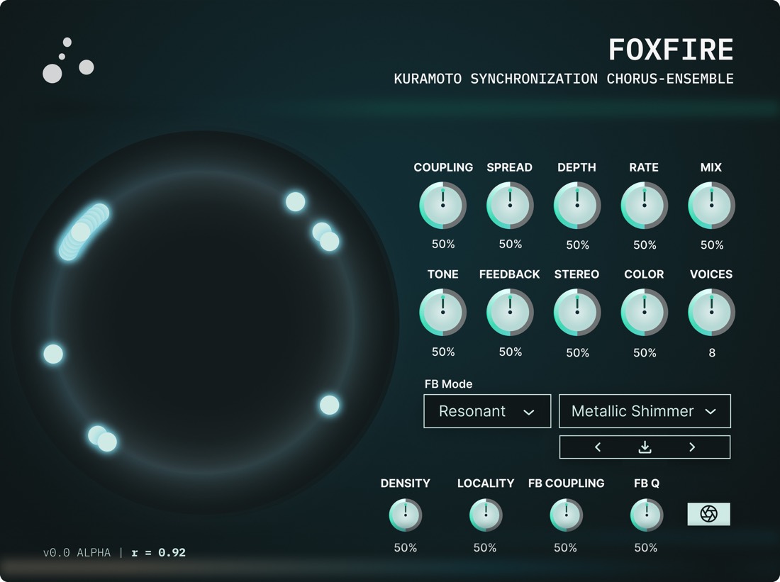 Foxfire interface render